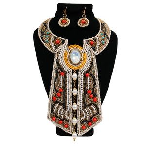 African Necklace & Earring Set